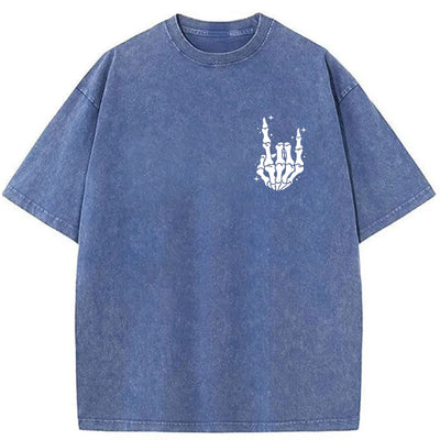 Just A Dad Who Always Came Back With The Milk Washed T-Shirt