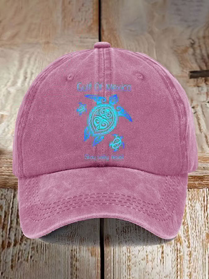 Unisex Gulf Of Mexico Print Hat