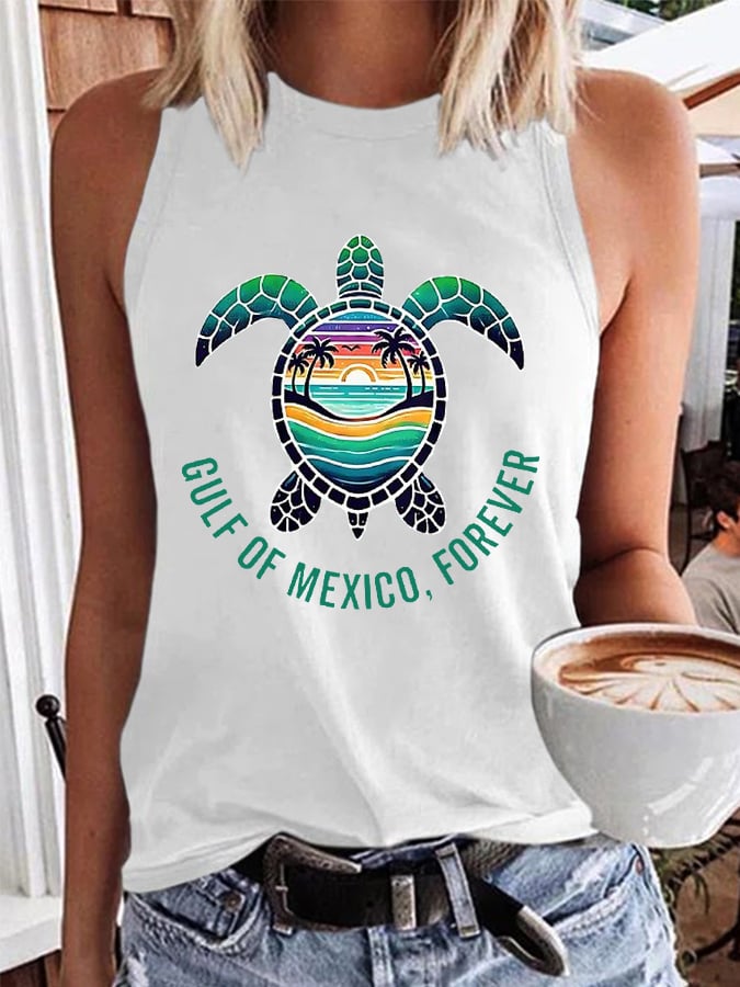 Women's Gulf Of Mexico Forever Sea Turtle Vest
