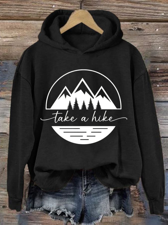 Women's Take A Hike Print Sweatshirt