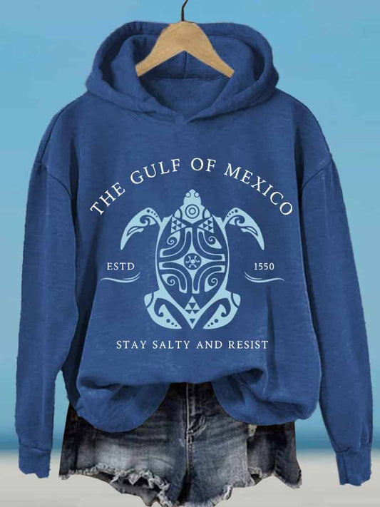 Women's Gulf Of Mexico Printed Sweatshirt