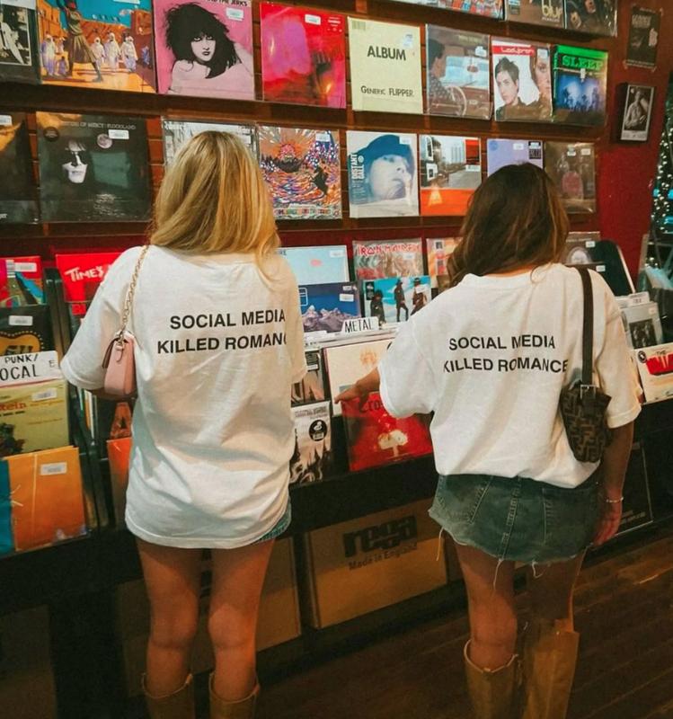 Social Media Killed Romance  Unisex Shirt/Sweatshirt/Hoodie