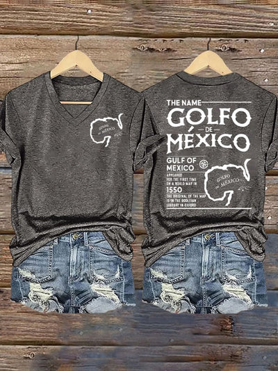 Women's Gulf of Mexico 1550 Printed Short-Sleeved T-Shirt