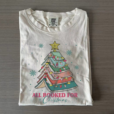 All Booked For Christmas Sweatshirt/T-shirt