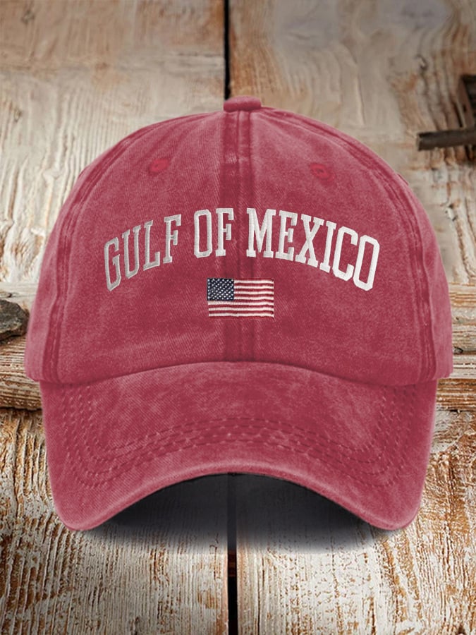 Gulf Of Mexico Printed Baseball Cap