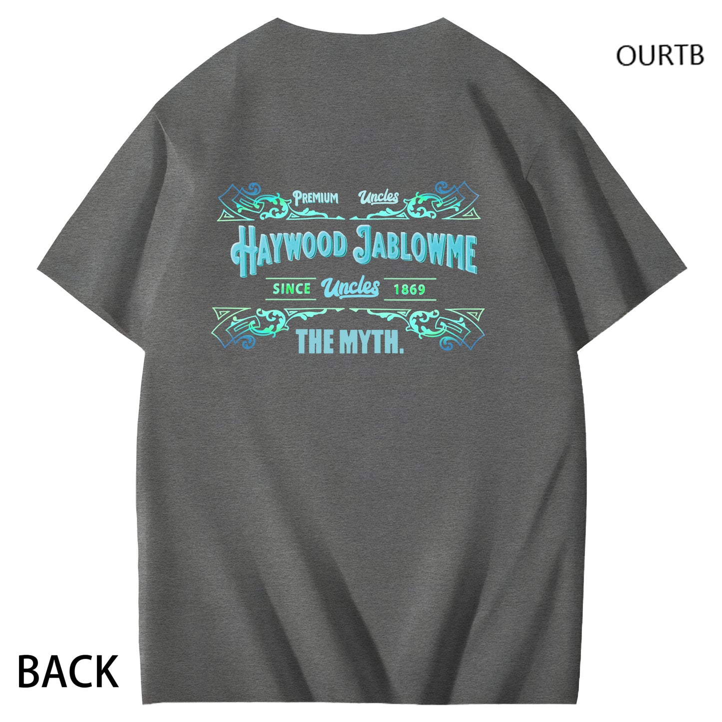 Premium Uncles Haywood Jablowme Since 1869 Uncles The Math Funny Adult Art Pattern Print T-Shirt