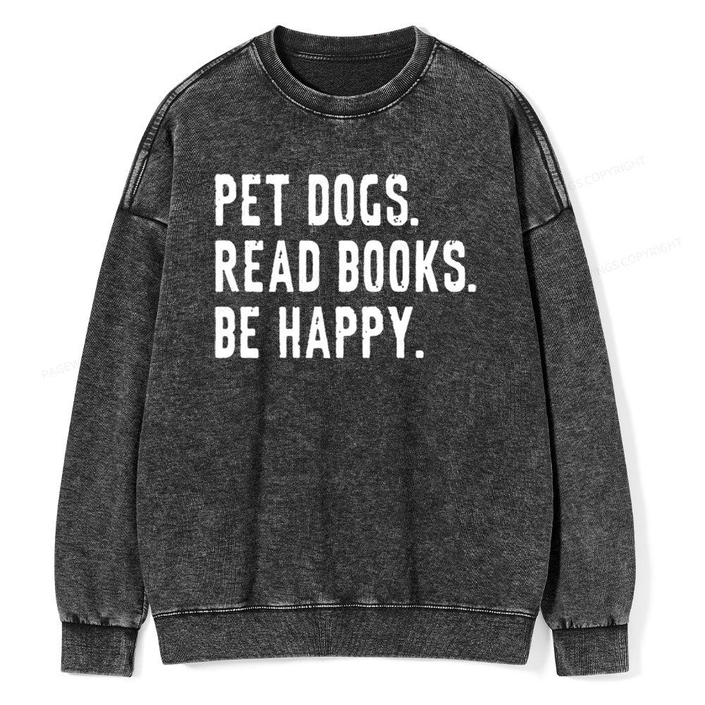 Book Sweatshirt, Book Lover Gift Unisex Washed Sweatshirt