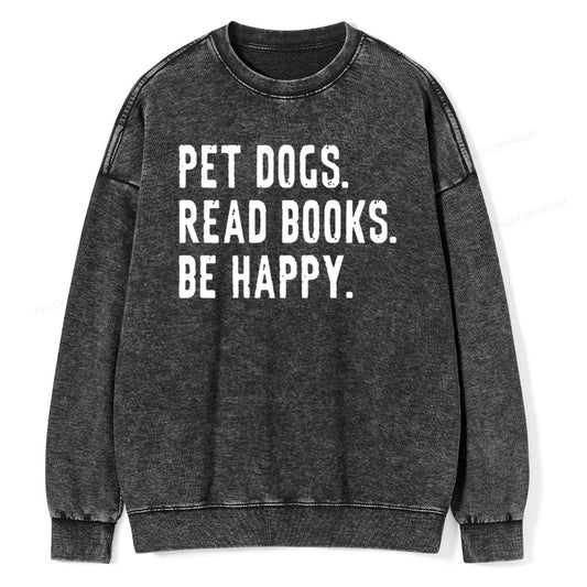 Book Sweatshirt, Book Lover Gift Unisex Washed Sweatshirt