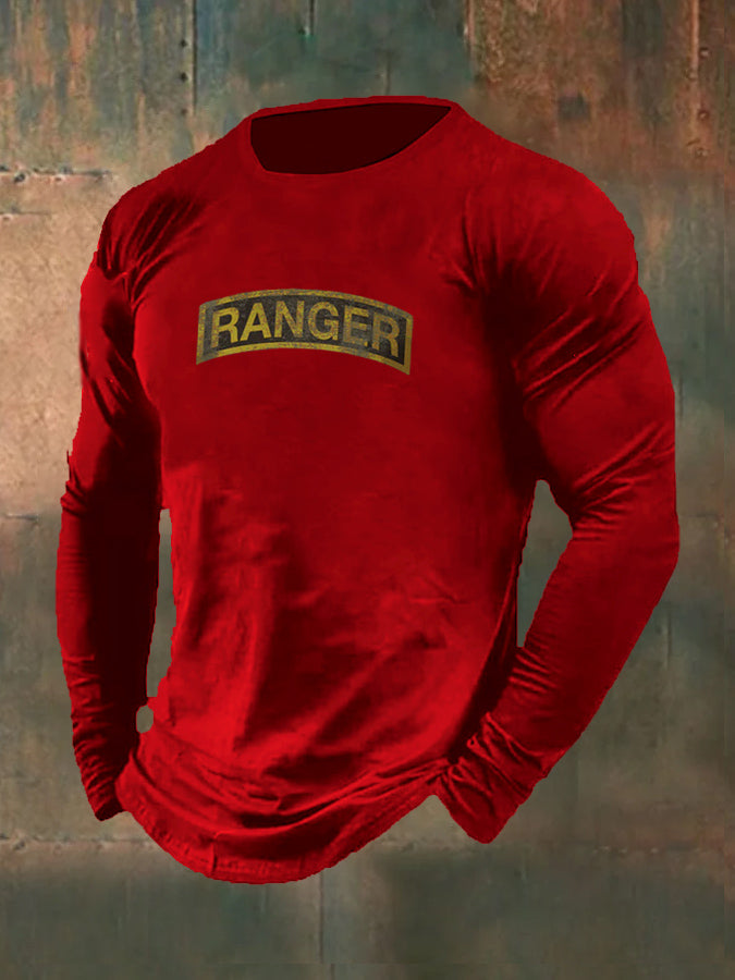 Men's Ranger Pattern Long Sleeve T-Shirt