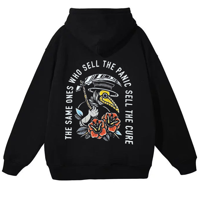The Same Ones Who Sell The Panic Sell The Cure Hoodie