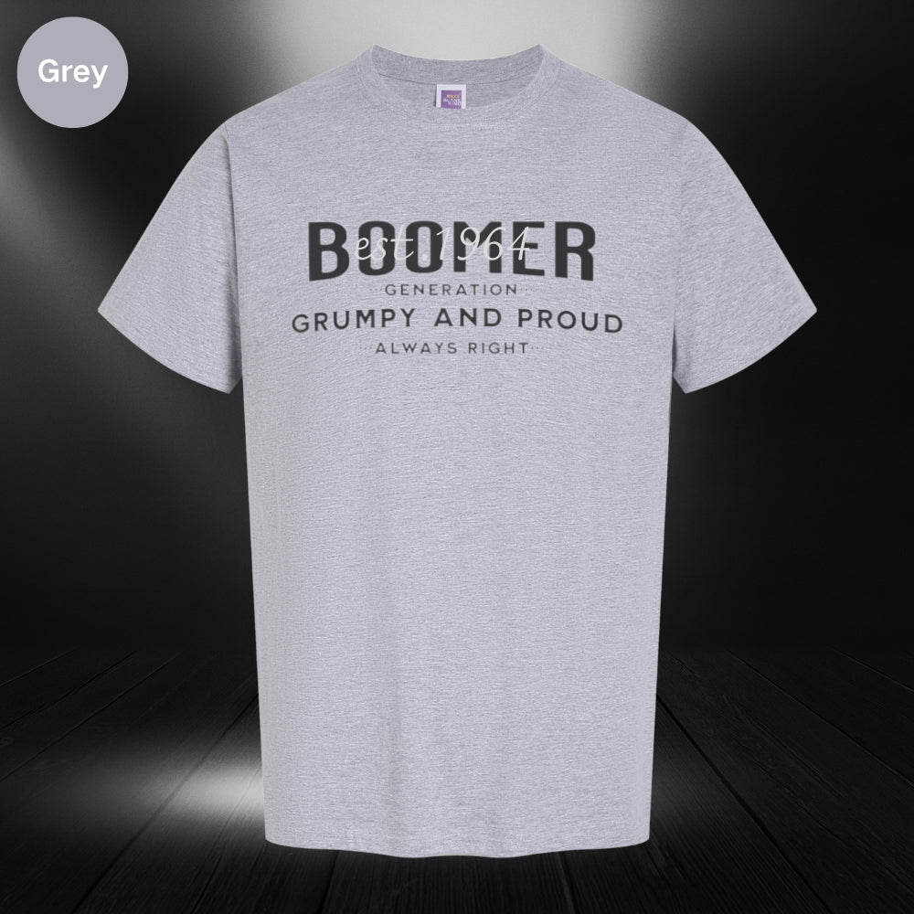 Boomer shirt, Funny shirt, Boomer generation, Birthday gift, Dad gift, Grandpa gift, Dad birthday gift Custom EST