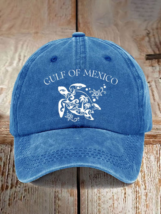 Unisex Gulf Of Mexico Print Hat