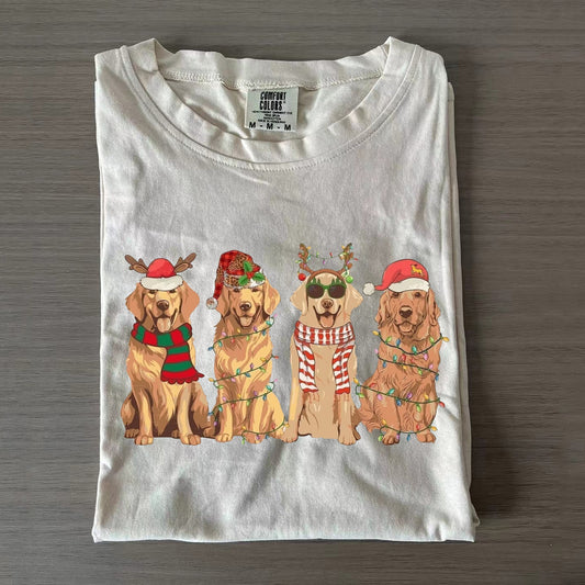 Golden Retriever Christmas T-Shirt/Sweatshirt