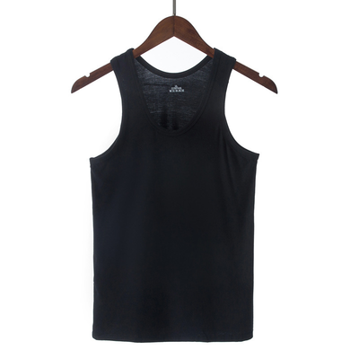 Men's Knitted Vertical Striped Fitness Vest