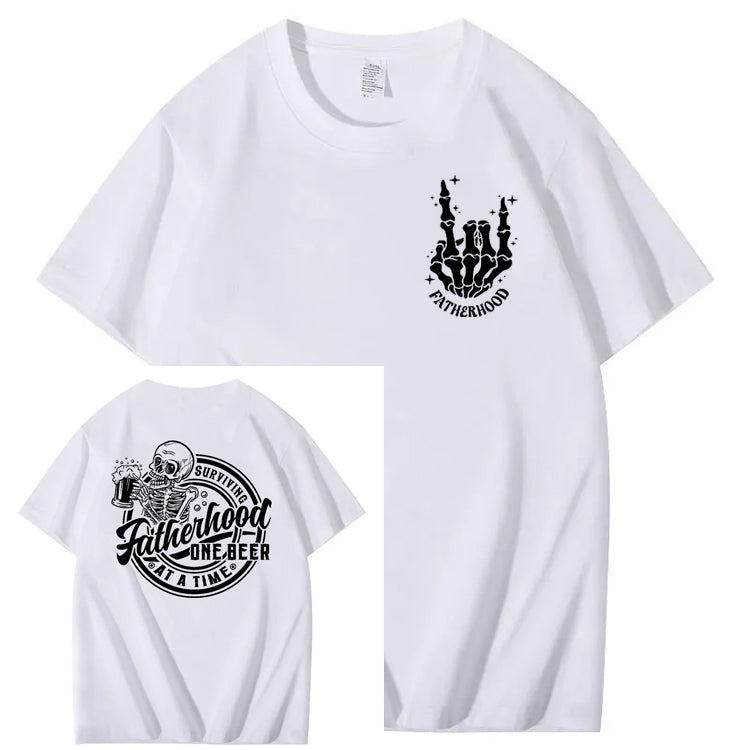 Surviving Fatherhood One Beer At A Time T-Shirt