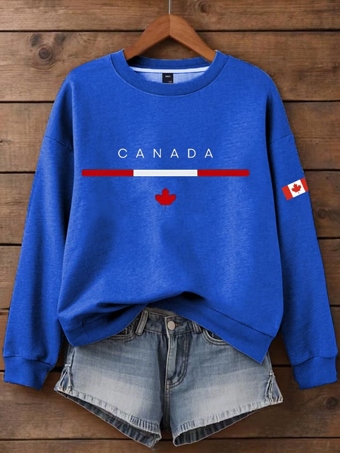 Women's Canada Crewneck Sweatshirt