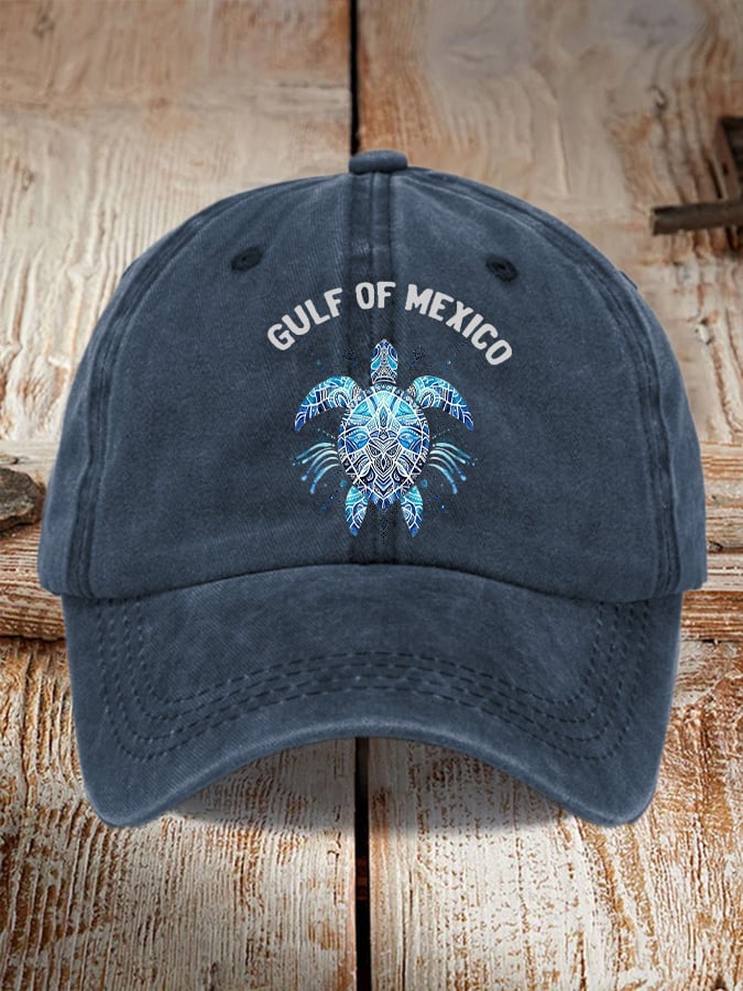 Unisex Gulf Of Mexico Print Hat