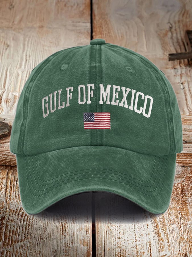 Gulf Of Mexico Printed Baseball Cap