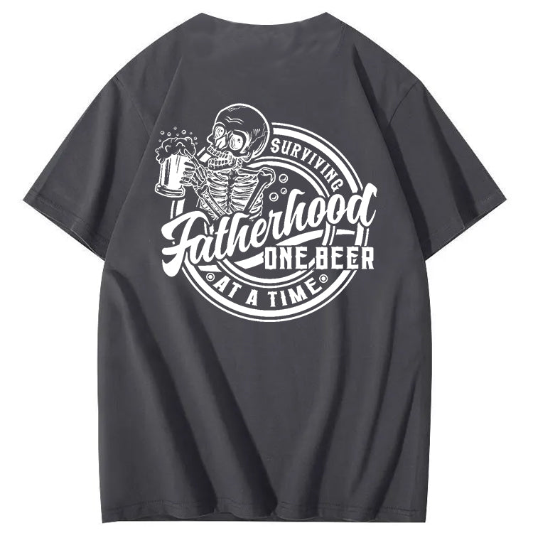Surviving Fatherhood One Beer At A Time T-Shirt