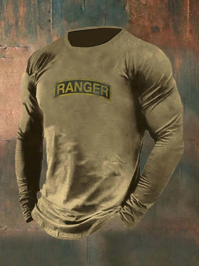 Men's Ranger Pattern Long Sleeve T-Shirt