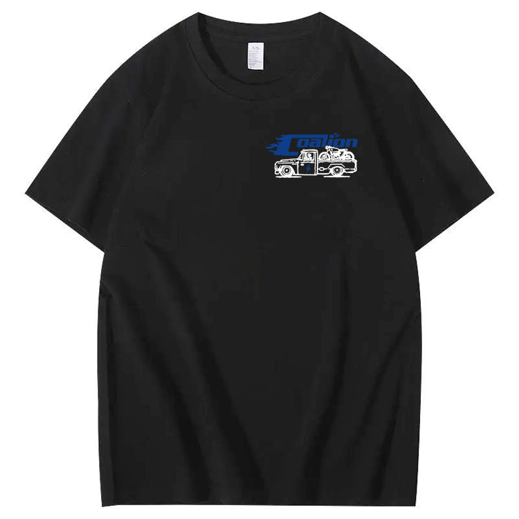 Dad's Garage Full Service If It's Broke We'll Fix It Printed Men's T-shirt