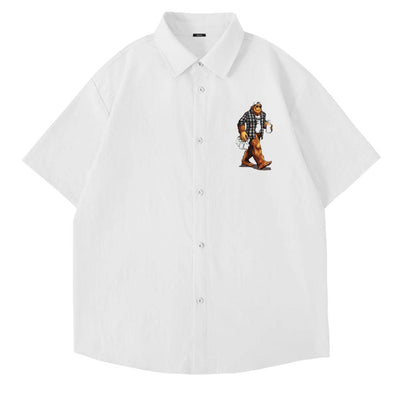 Men's Just A Dad Who Always Came Back With The Milk Art Print Shirt