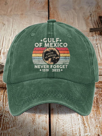 Unisex Forever Gulf of Mexico 1519-2025 Print Baseball Cap