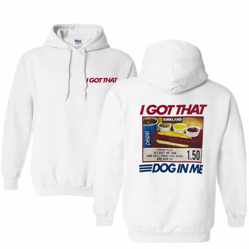 I  Got That  Pattern Printed Classics Hooded Sweatshirt