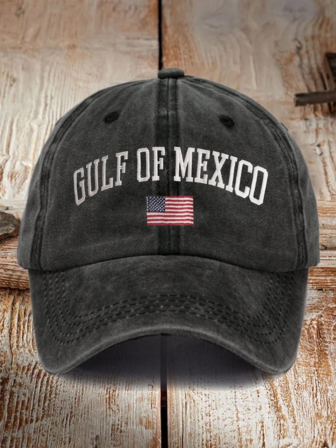 Gulf Of Mexico Printed Baseball Cap