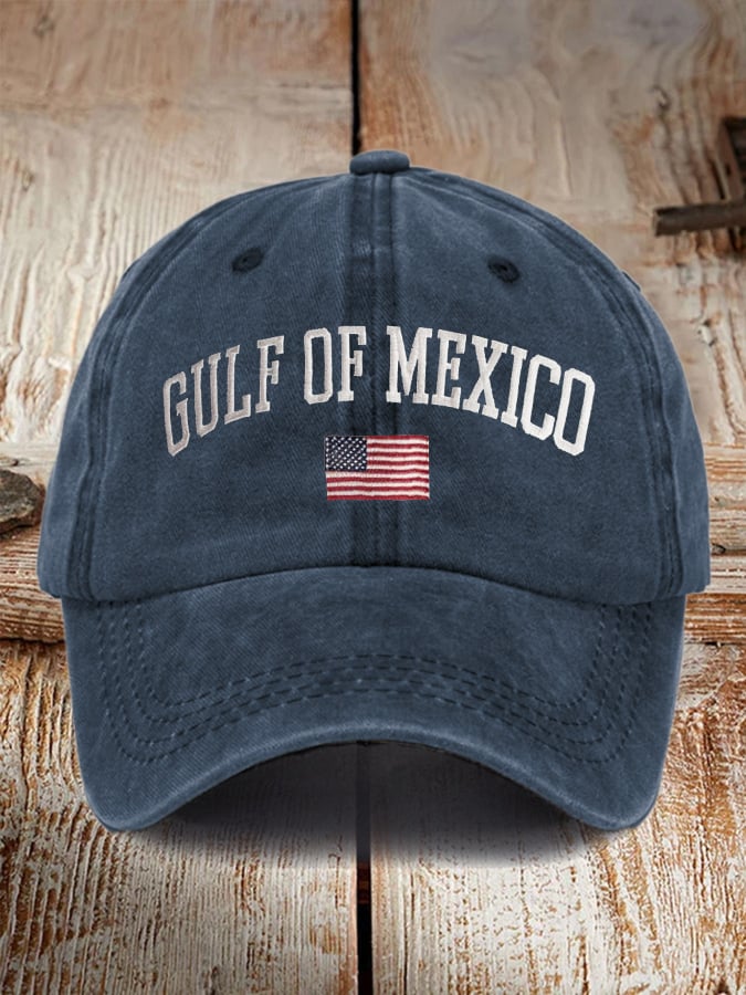 Gulf Of Mexico Printed Baseball Cap