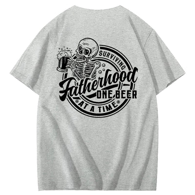 Surviving Fatherhood One Beer At A Time T-Shirt