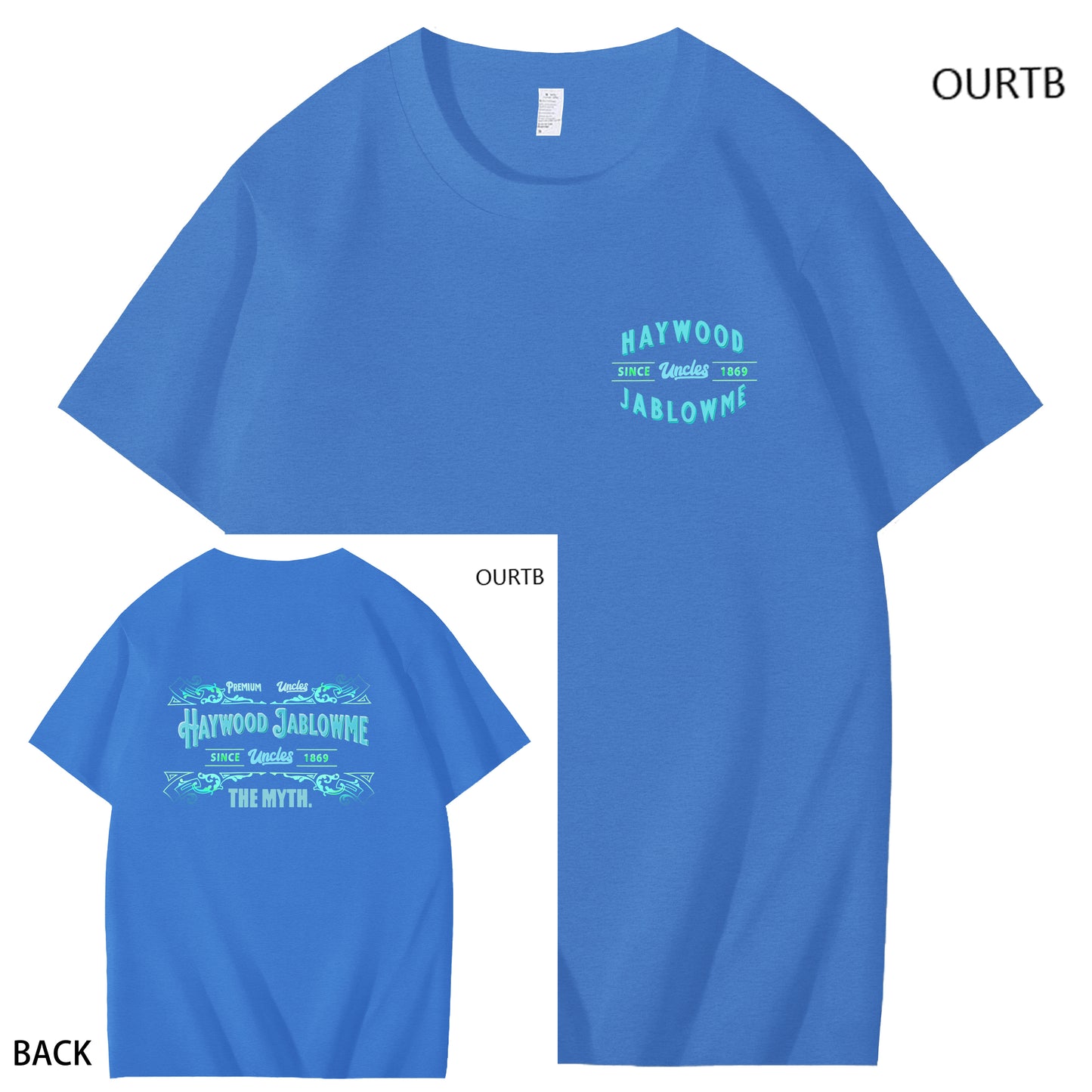 Premium Uncles Haywood Jablowme Since 1869 Uncles The Math Funny Adult Art Pattern Print T-Shirt