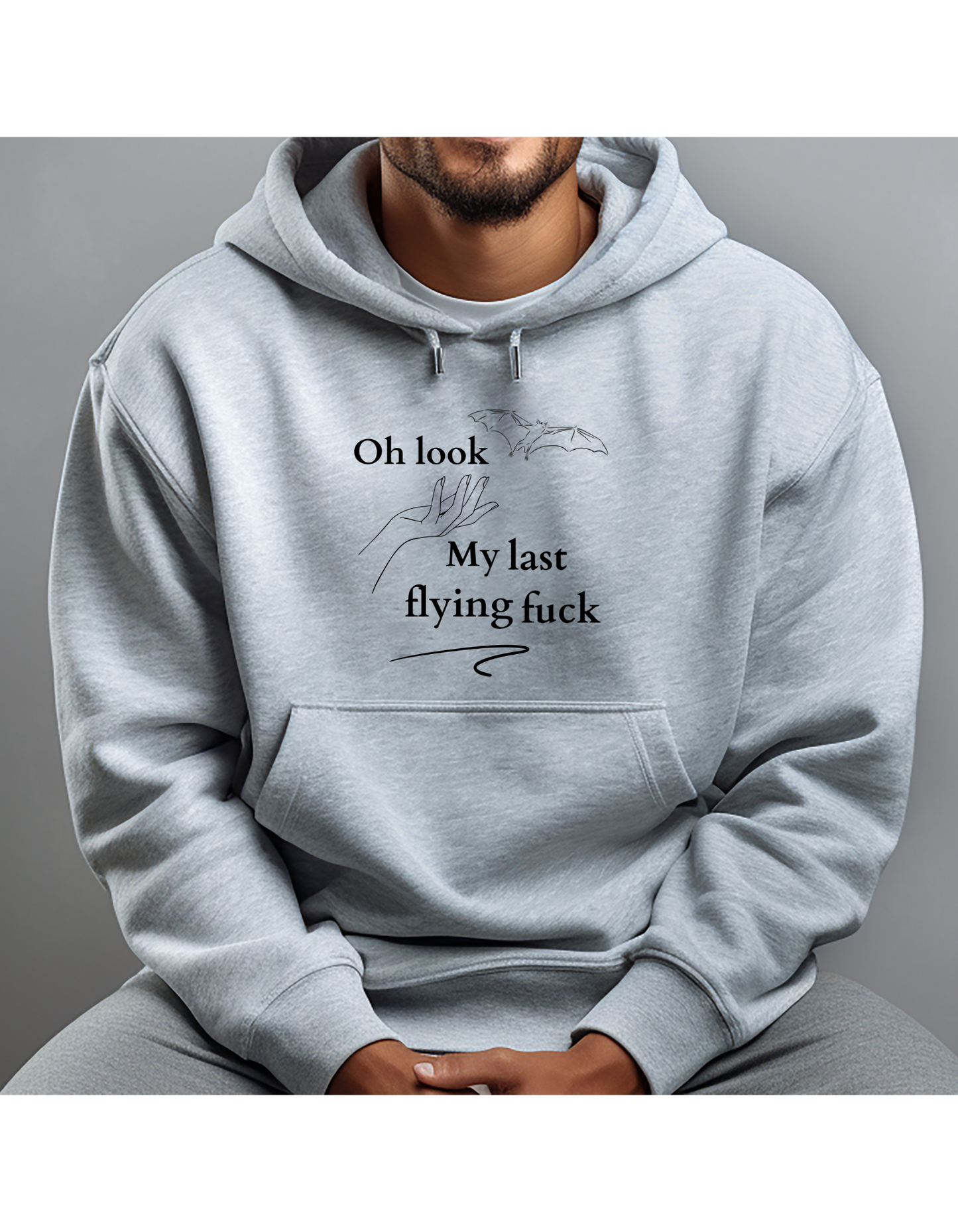 Hoodie, OH LOOK MY LAST FLYING FUCK