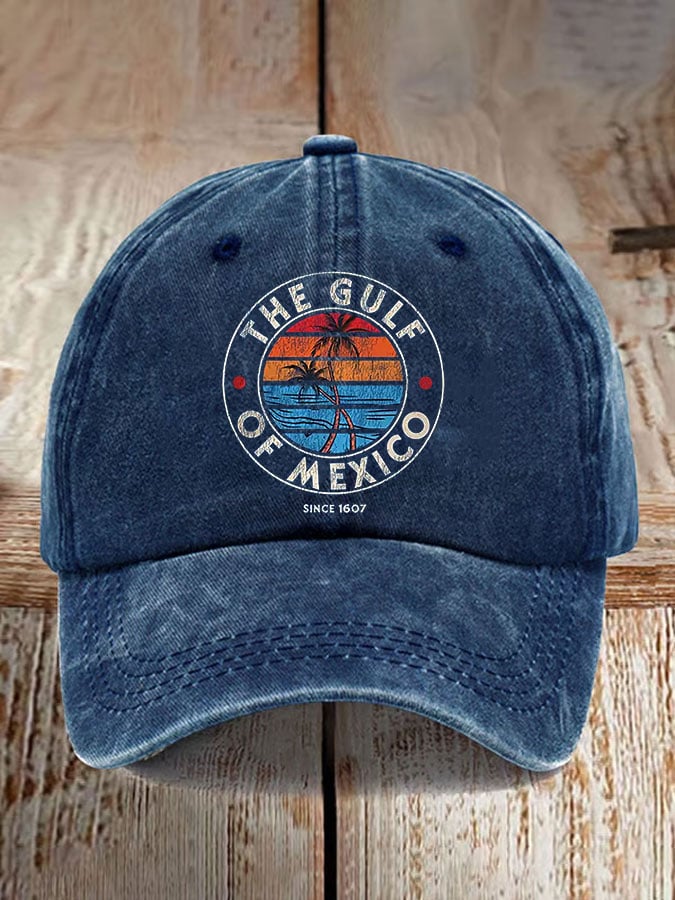 Unisex Gulf Of Mexico Print Hat