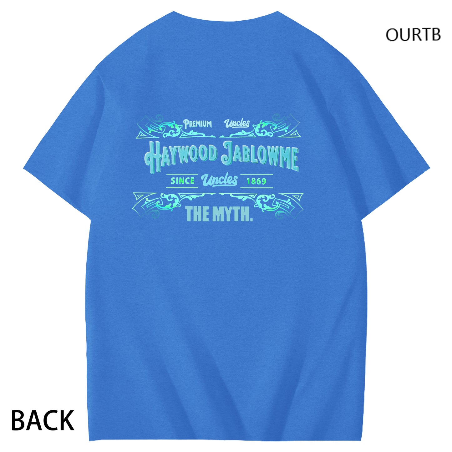 Premium Uncles Haywood Jablowme Since 1869 Uncles The Math Funny Adult Art Pattern Print T-Shirt