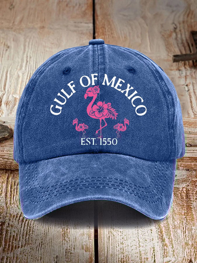 Gulf Of Mexico Print Baseball Cap