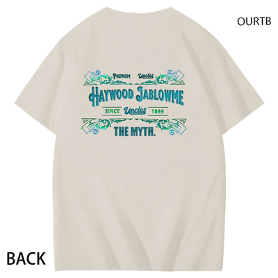 Premium Uncles Haywood Jablowme Since 1869 Uncles The Math Funny Adult Art Pattern Print T-Shirt