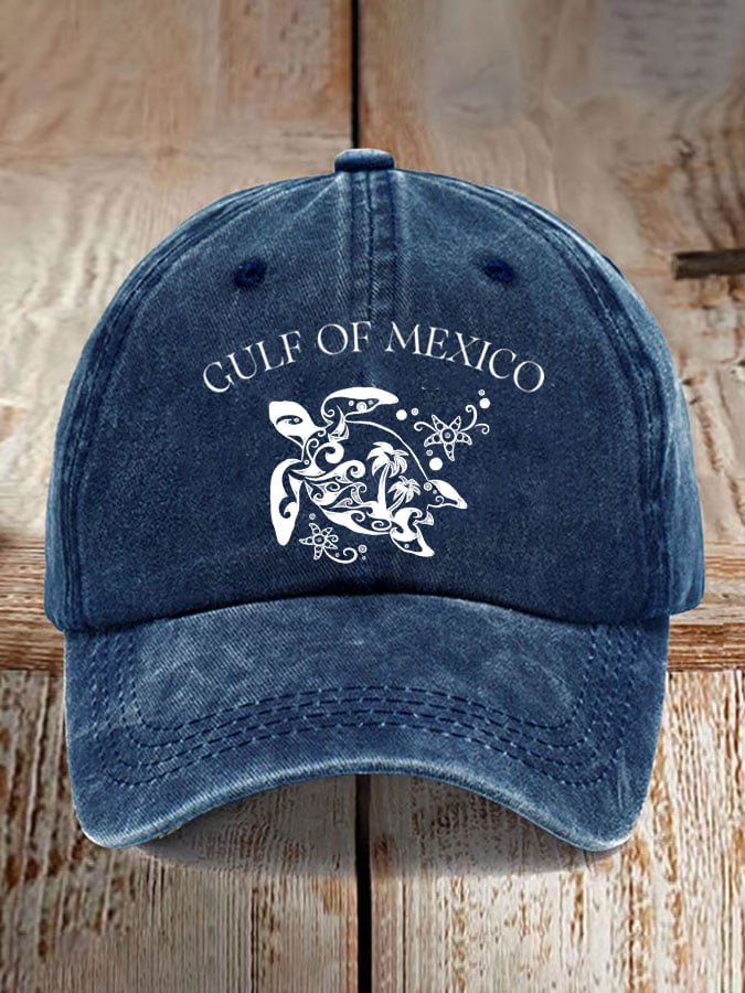 Unisex Gulf Of Mexico Print Hat
