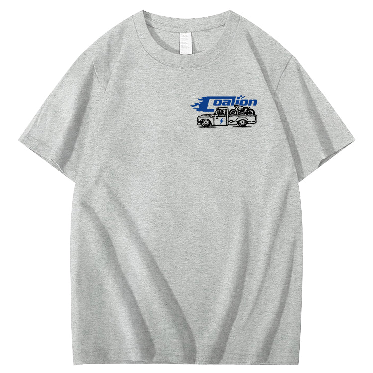Dad's Garage Full Service If It's Broke We'll Fix It Printed Men's T-shirt