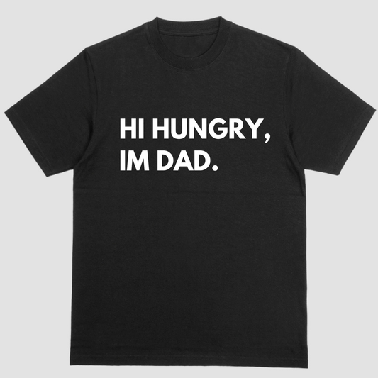 Short sleeve shirt, HI HUNGRY IM DAD
