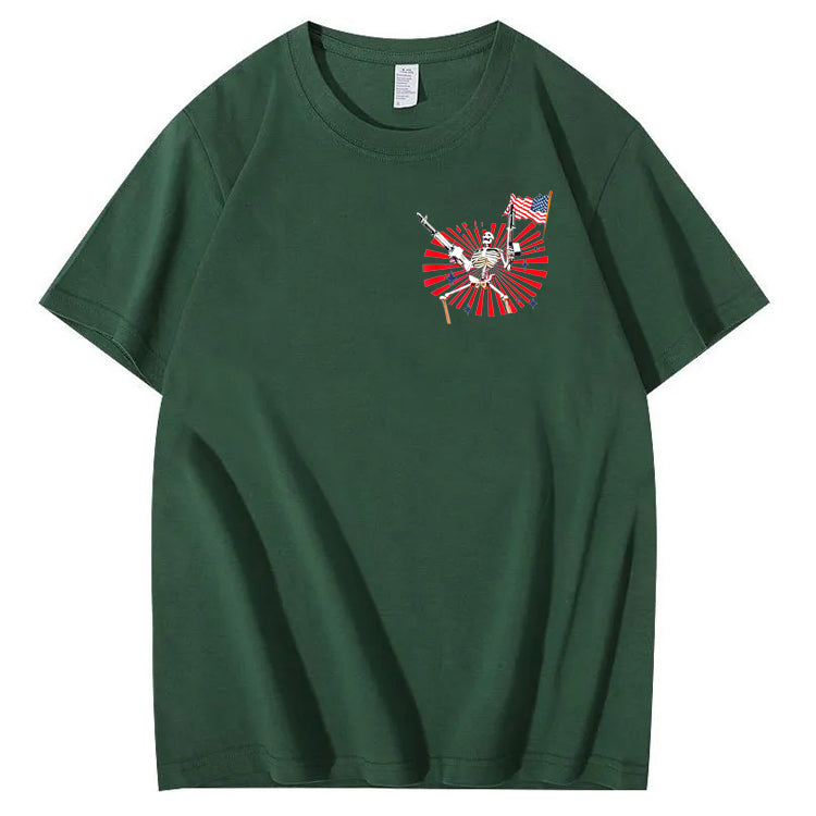 WTF It's A Klometer Pattern Print 100%Cotton T-Shirt