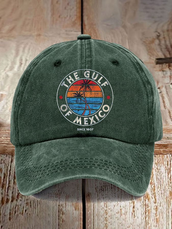 Unisex Gulf Of Mexico Print Hat