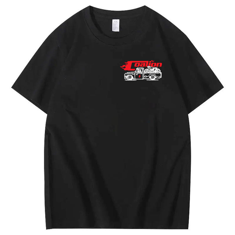 Dad's Garage Full Service If It's Broke We'll Fix It Printed Men's T-shirt