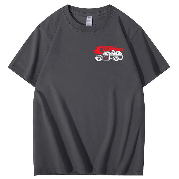 Dad's Garage Full Service If It's Broke We'll Fix It Printed Men's T-shirt