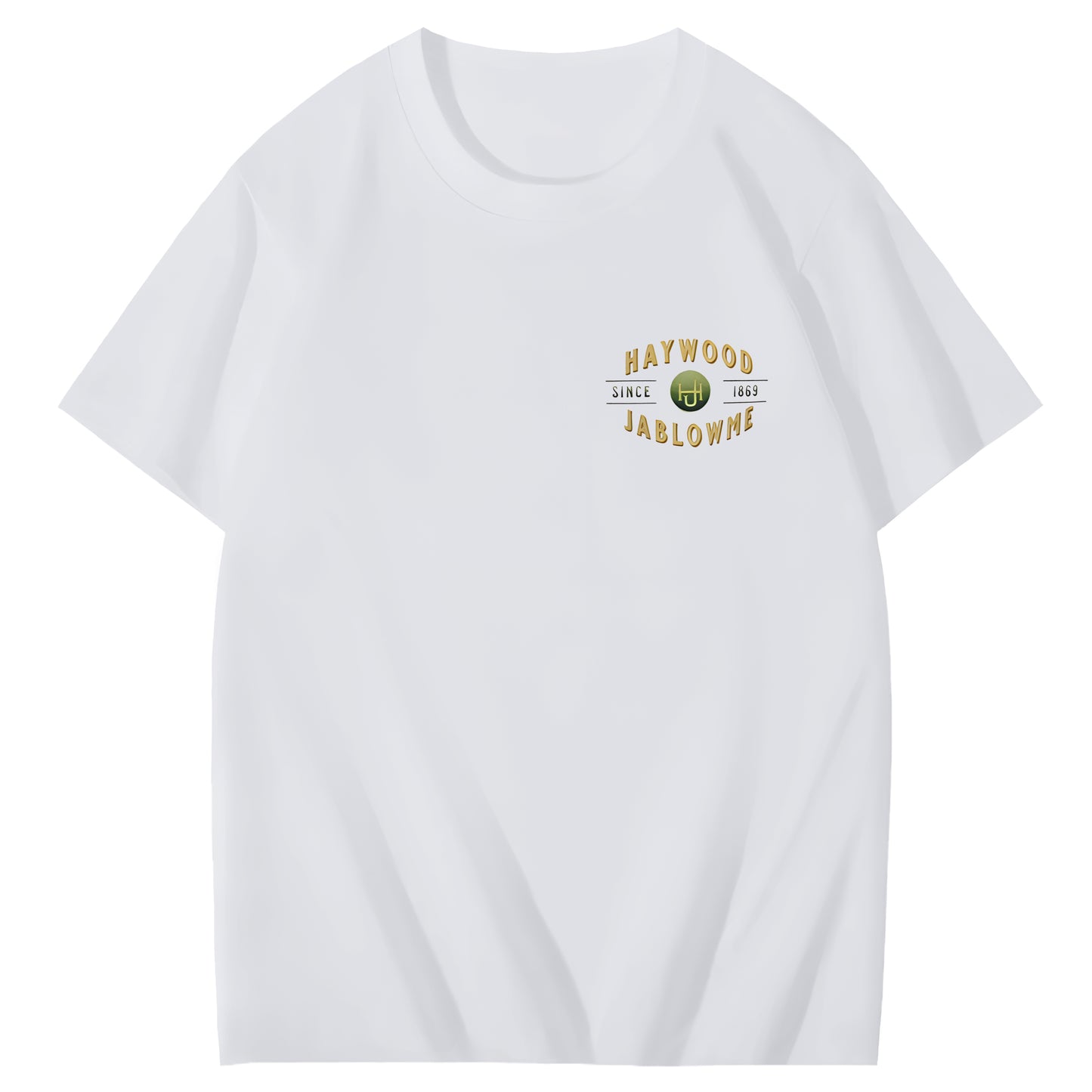Haywood Since 1869 Jablowme Timber Co Art Pattern Print T-Shirt