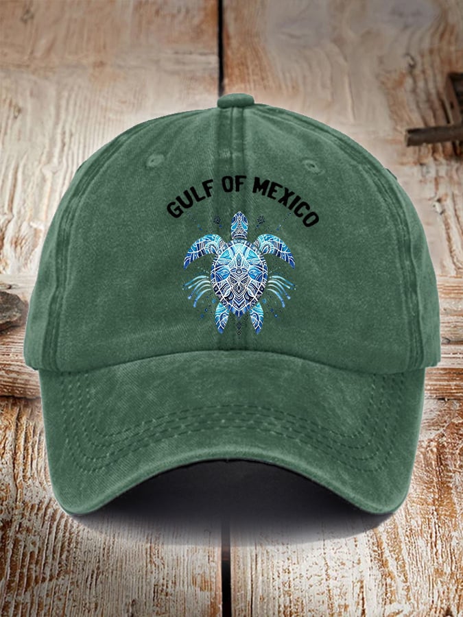 Unisex Gulf Of Mexico Print Hat
