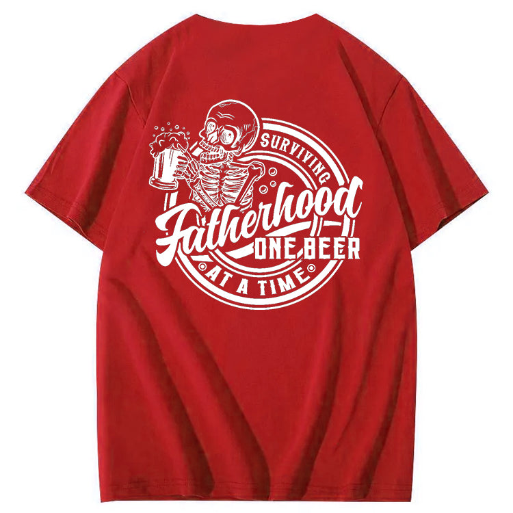 Surviving Fatherhood One Beer At A Time T-Shirt
