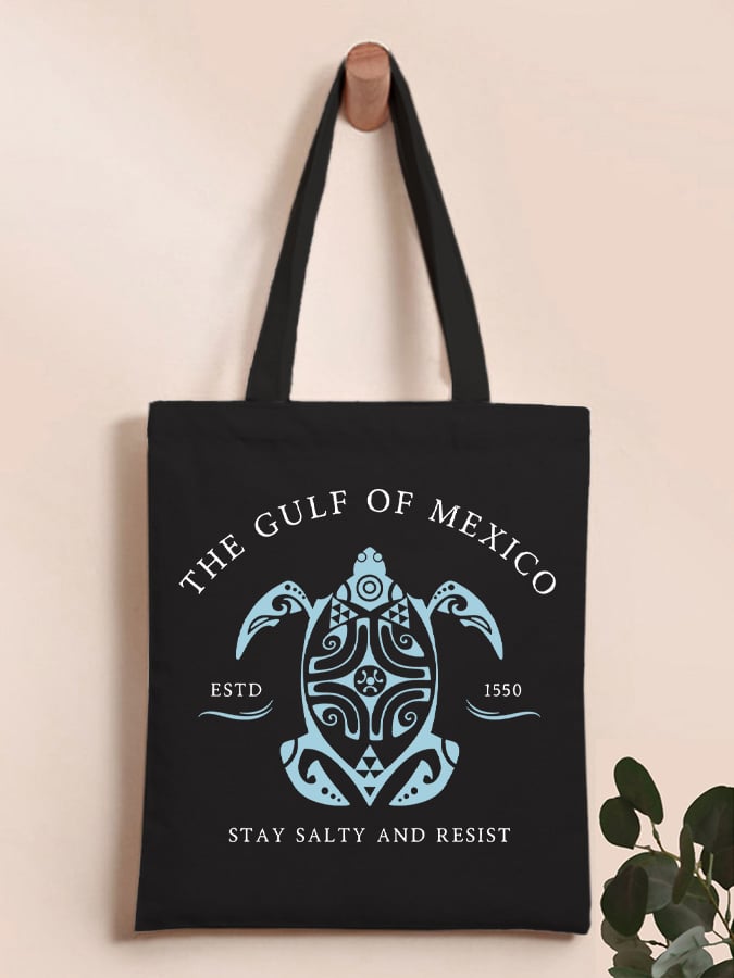 Gulf of Mexico Est 1550 Printed Shoulder Bag Handbag