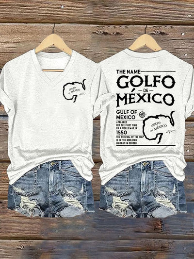 Women's Gulf of Mexico 1550 Printed Short-Sleeved T-Shirt