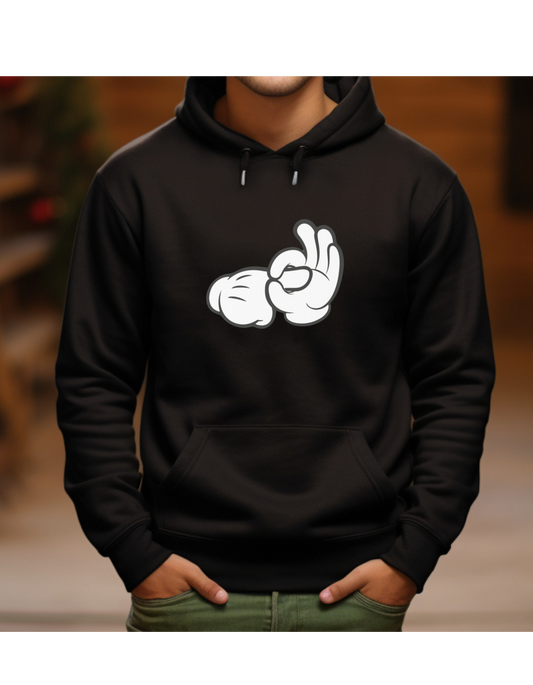 Hoodie, CARTOON HANDS